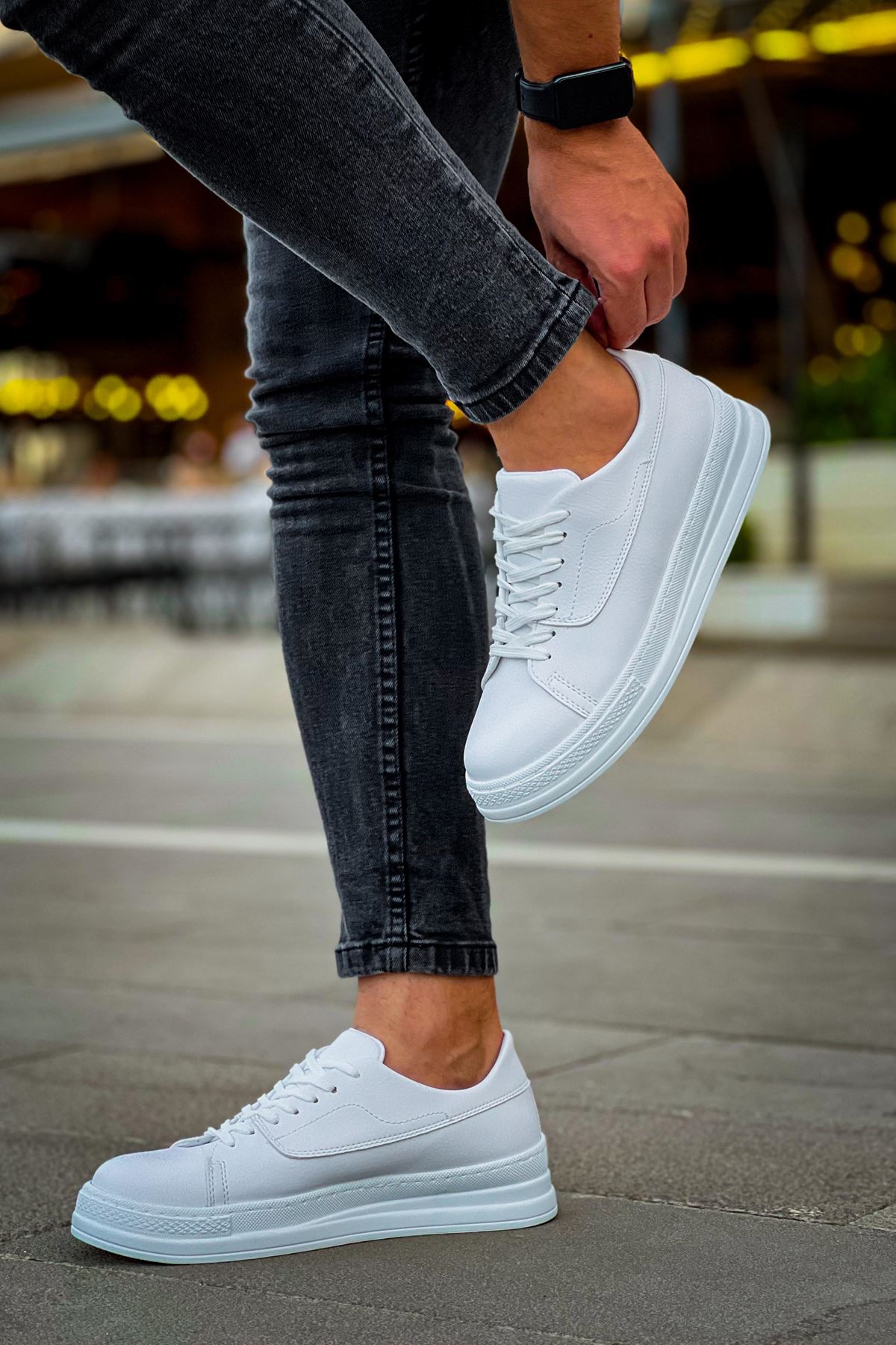 ch2401-cbt-erkek-ayakkabi-b-24940_3 CH2401 - CBT Erkek Ayakkabı BEYAZ - Görsel 3