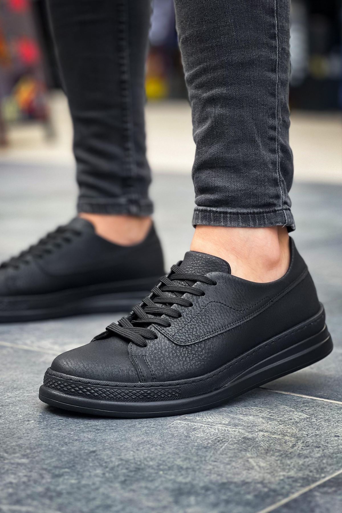 ch2401-cst-erkek-ayakkabi-s-24942_2 CH2401 - CST Erkek Ayakkabı SIYAH - Görsel 2