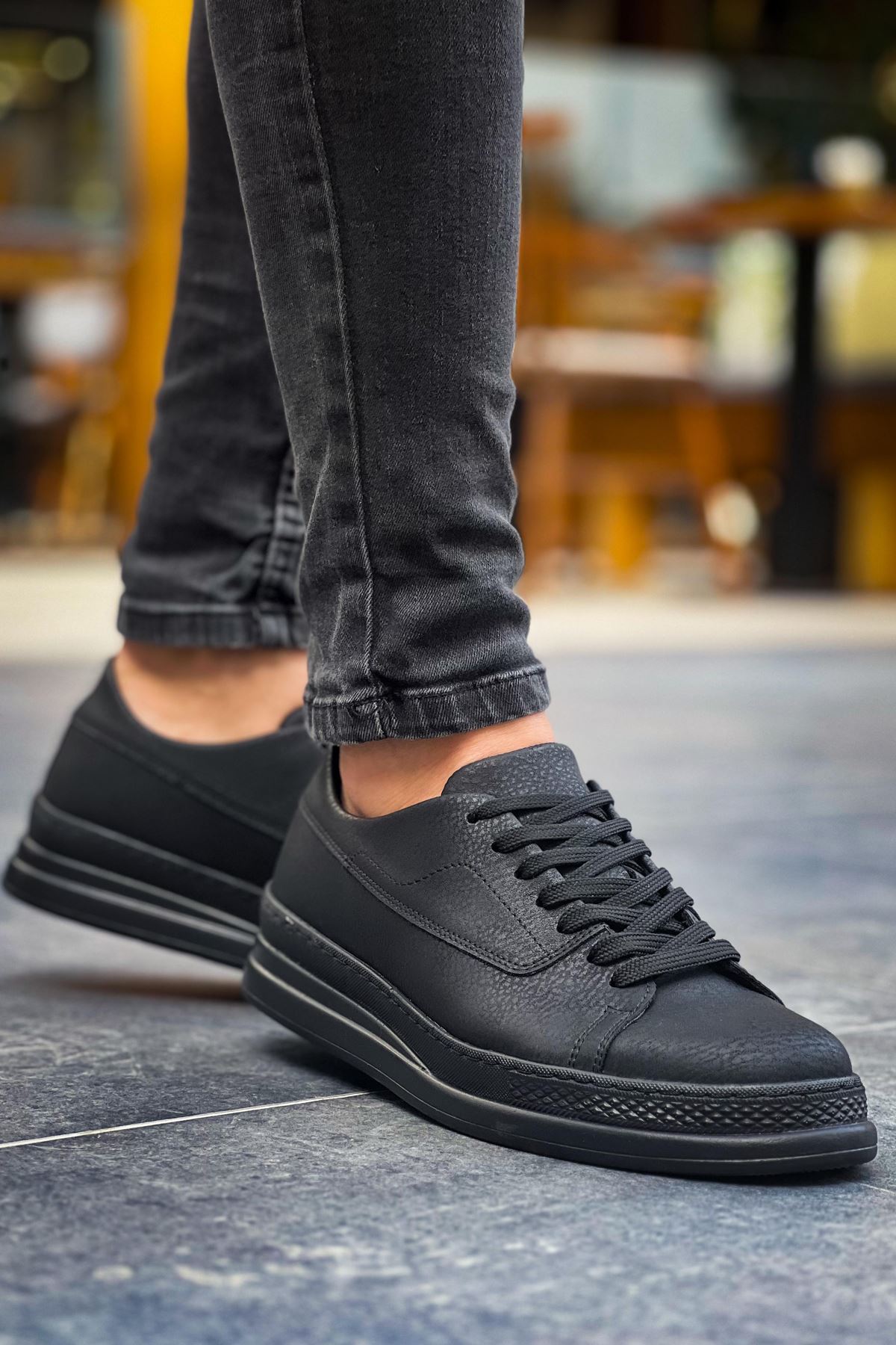 ch2401-cst-erkek-ayakkabi-s-24942_3 CH2401 - CST Erkek Ayakkabı SIYAH - Görsel 3