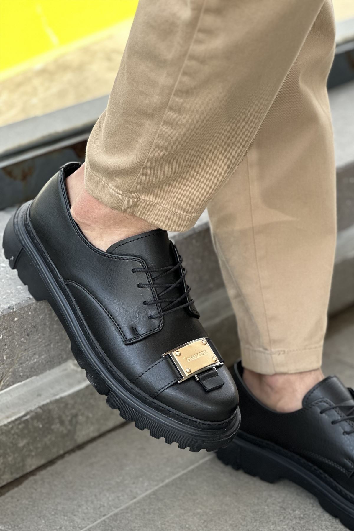 ch2402-fst-erkek-ayakkabi-s-24943_3 CH2402 - FST Erkek Ayakkabı SIYAH - Görsel 3