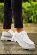 CH2404 - CBT Castle Erkek Ayakkabı BEYAZ