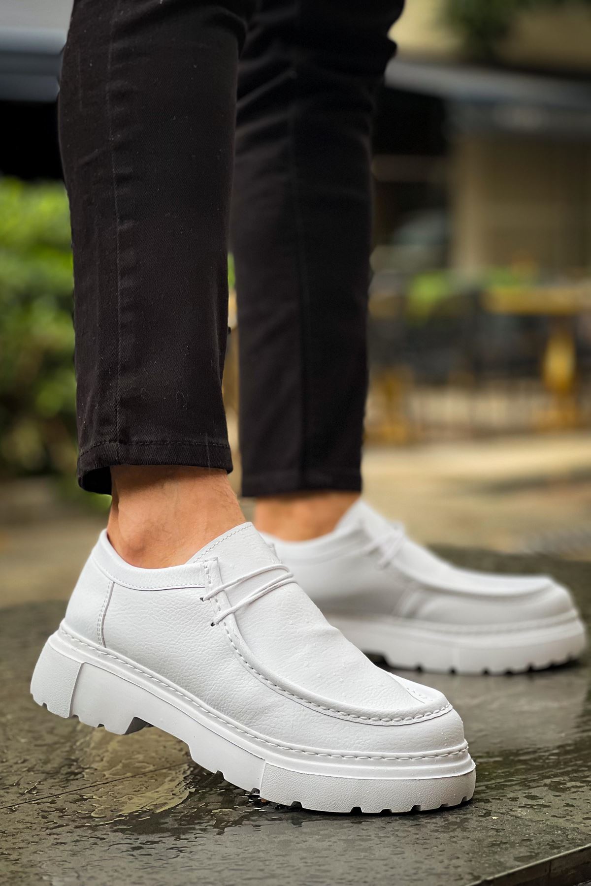 ch2404-cbt-castle-erkek-ayak-24948_4 CH2404 - CBT Castle Erkek Ayakkabı BEYAZ - Görsel 4