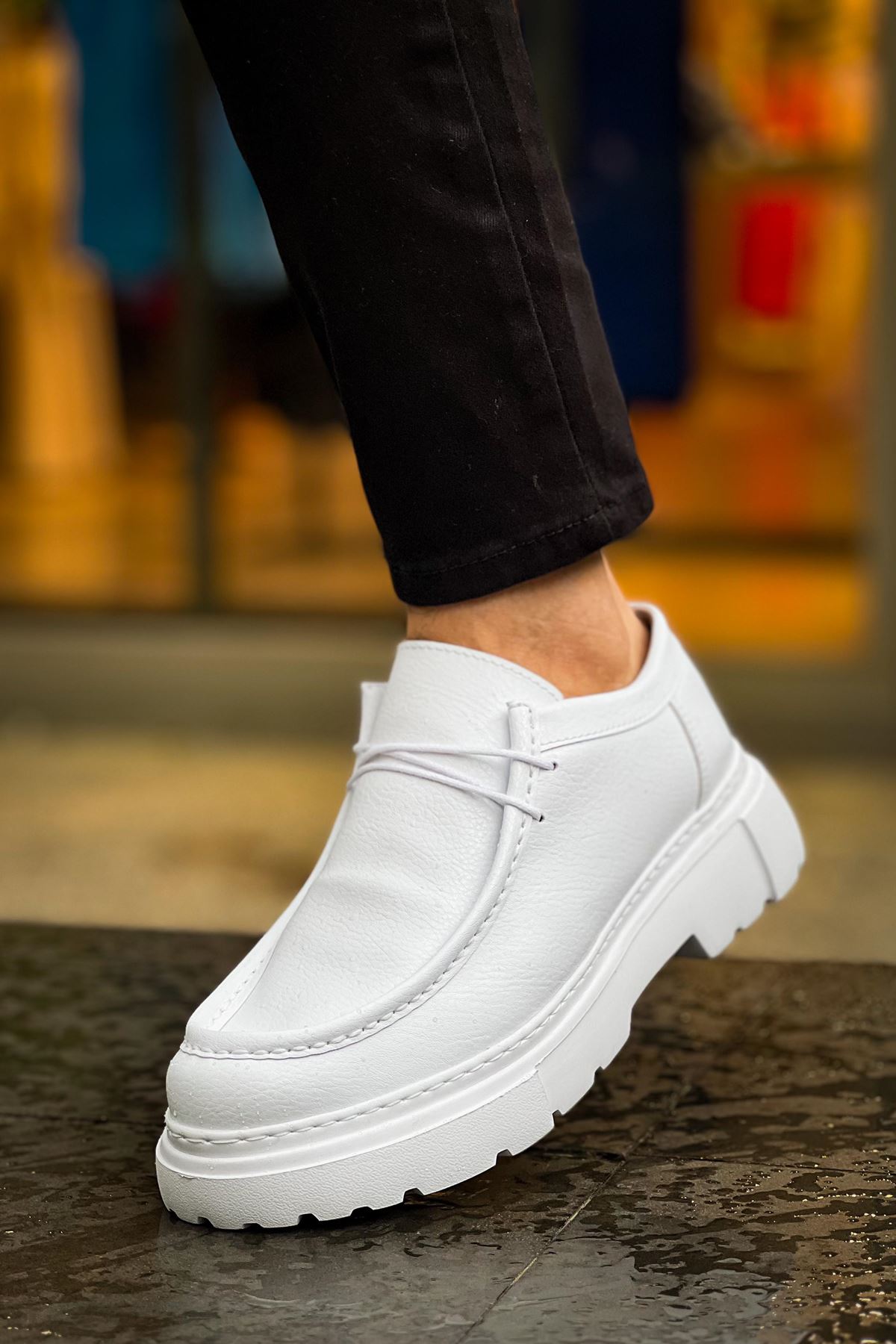 ch2404-cbt-castle-erkek-ayak-24948_5 CH2404 - CBT Castle Erkek Ayakkabı BEYAZ - Görsel 5