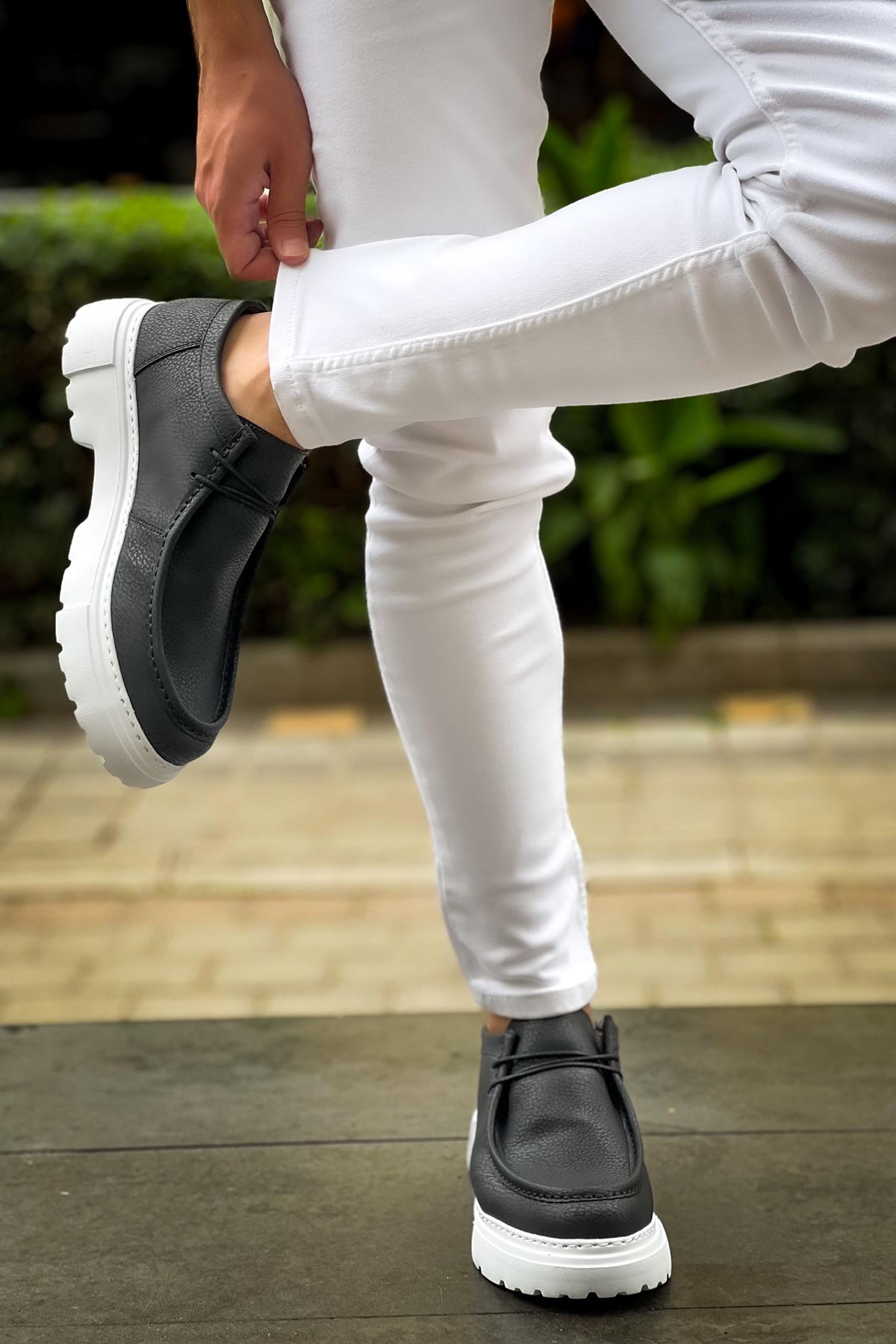 ch2404-cbt-castle-erkek-ayak-24949_3 CH2404 - CBT Castle Erkek Ayakkabı SIYAH - Görsel 3