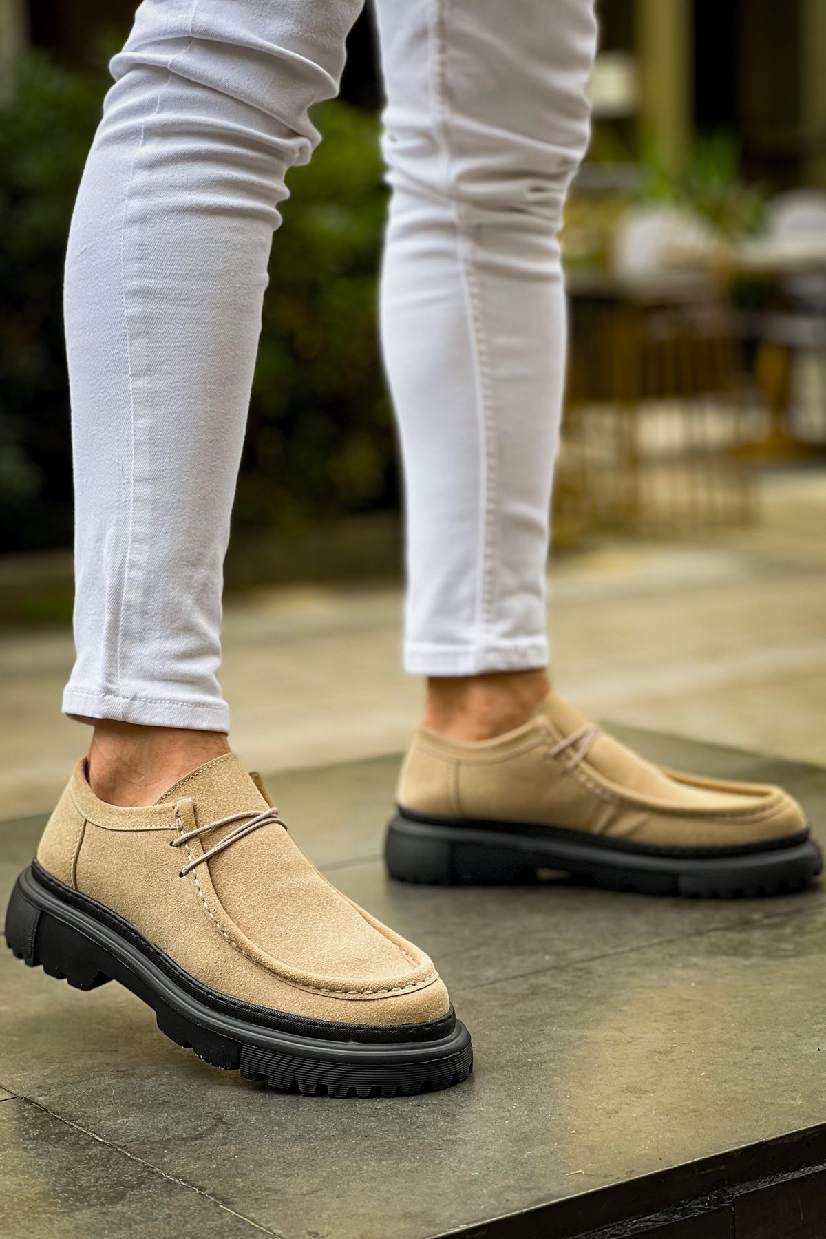 ch2404-sst-castle-erkek-ayak-24951_4 CH2404 - SST Castle Erkek Ayakkabı BEJ - Görsel 4