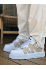 CH2407 - CBT Star-X Erkek Spor Ayakkabı BEYAZ / BEJ