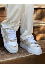 CH2407 - CBT Star-X Erkek Spor Ayakkabı BEYAZ / BEJ - Görsel 2