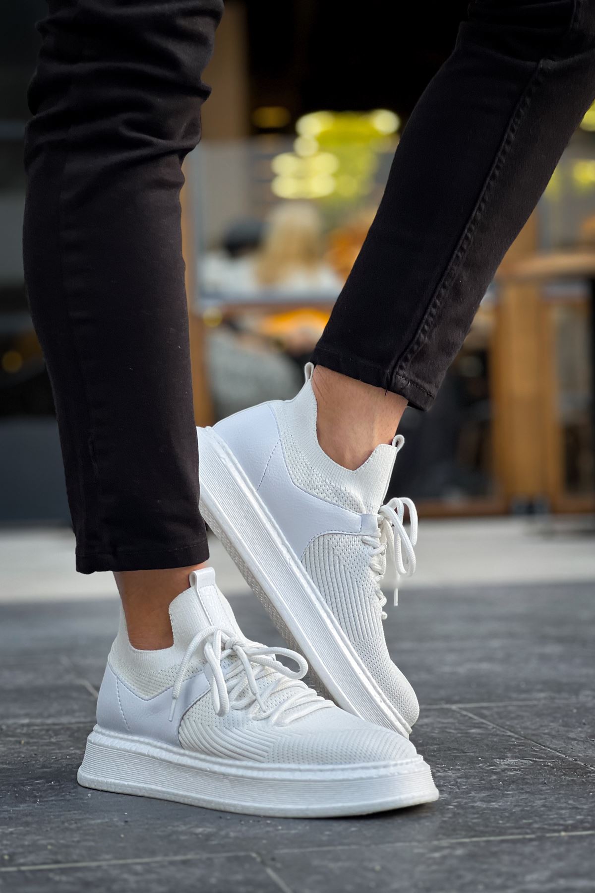 ch2408-tbt-fusion-erkek-spor-24963_4 CH2408 - TBT Fusion Erkek Spor Ayakkabı BEYAZ - Görsel 4