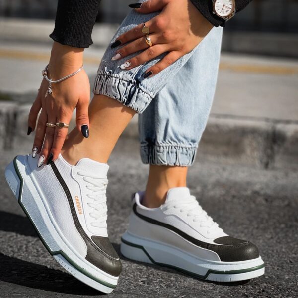 CH241 - CBT Signature Line Up Erkek Ayakkabı HAKI/BEYAZ