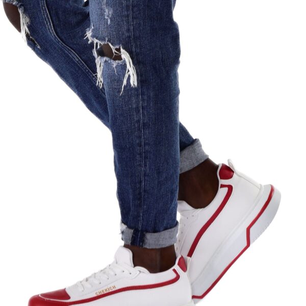 CH241 - CBT Signature Line Up Erkek Ayakkabı KIRMIZI / BEYAZ