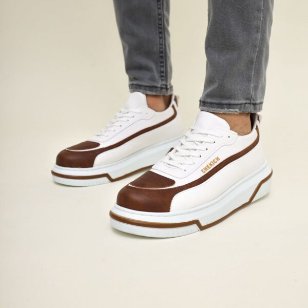 CH241 - CBT Signature Line Up Erkek Ayakkabı TABA/BEYAZ