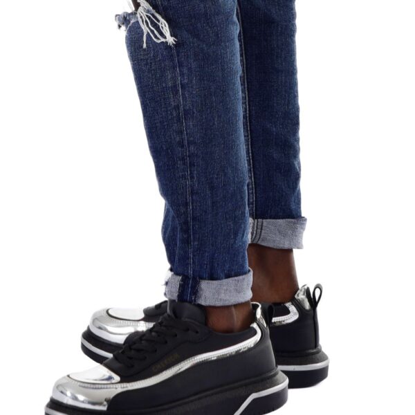 CH241 - CST Signature Line Up Erkek Ayakkabı SIYAH/GUMUS