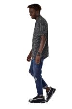 CH241 - CST Signature Line Up Erkek Ayakkabı SIYAH/GUMUS - Görsel 2