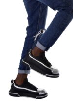 CH241 - CST Signature Line Up Erkek Ayakkabı SIYAH/GUMUS - Görsel 5