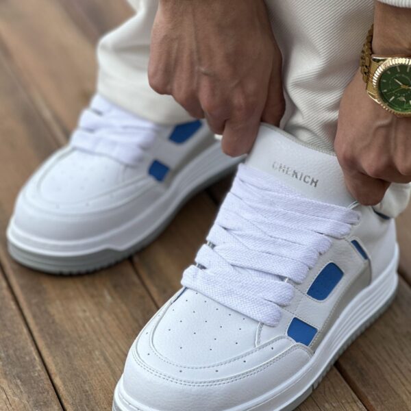 CH2410 - CBT Avax  Erkek Spor Ayakkabı BEYAZ/MAVI