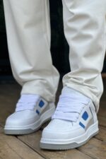 CH2410 - CBT Avax  Erkek Spor Ayakkabı BEYAZ/MAVI - Görsel 2