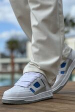 CH2410 - CBT Avax  Erkek Spor Ayakkabı BEYAZ/MAVI - Görsel 3