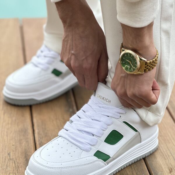 CH2410 - CBT Avax  Erkek Spor Ayakkabı BEYAZ/YESIL