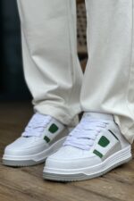 CH2410 - CBT Avax  Erkek Spor Ayakkabı BEYAZ/YESIL - Görsel 4