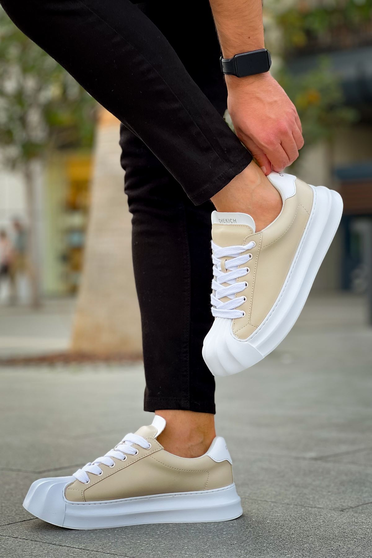 ch2411-artenay-erkek-ayakka-24997_2 CH2411 - Artenay  Erkek Ayakkabı BEJ - Görsel 2