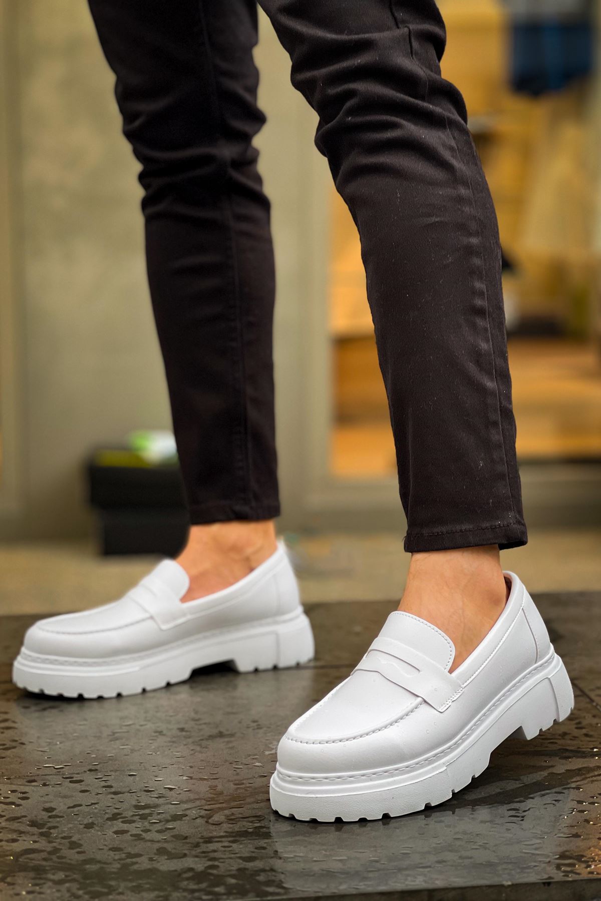 ch2417-fbt-erkek-ayakkabi-b-25002_2 CH2417 - FBT Erkek Ayakkabı BEYAZ - Görsel 2