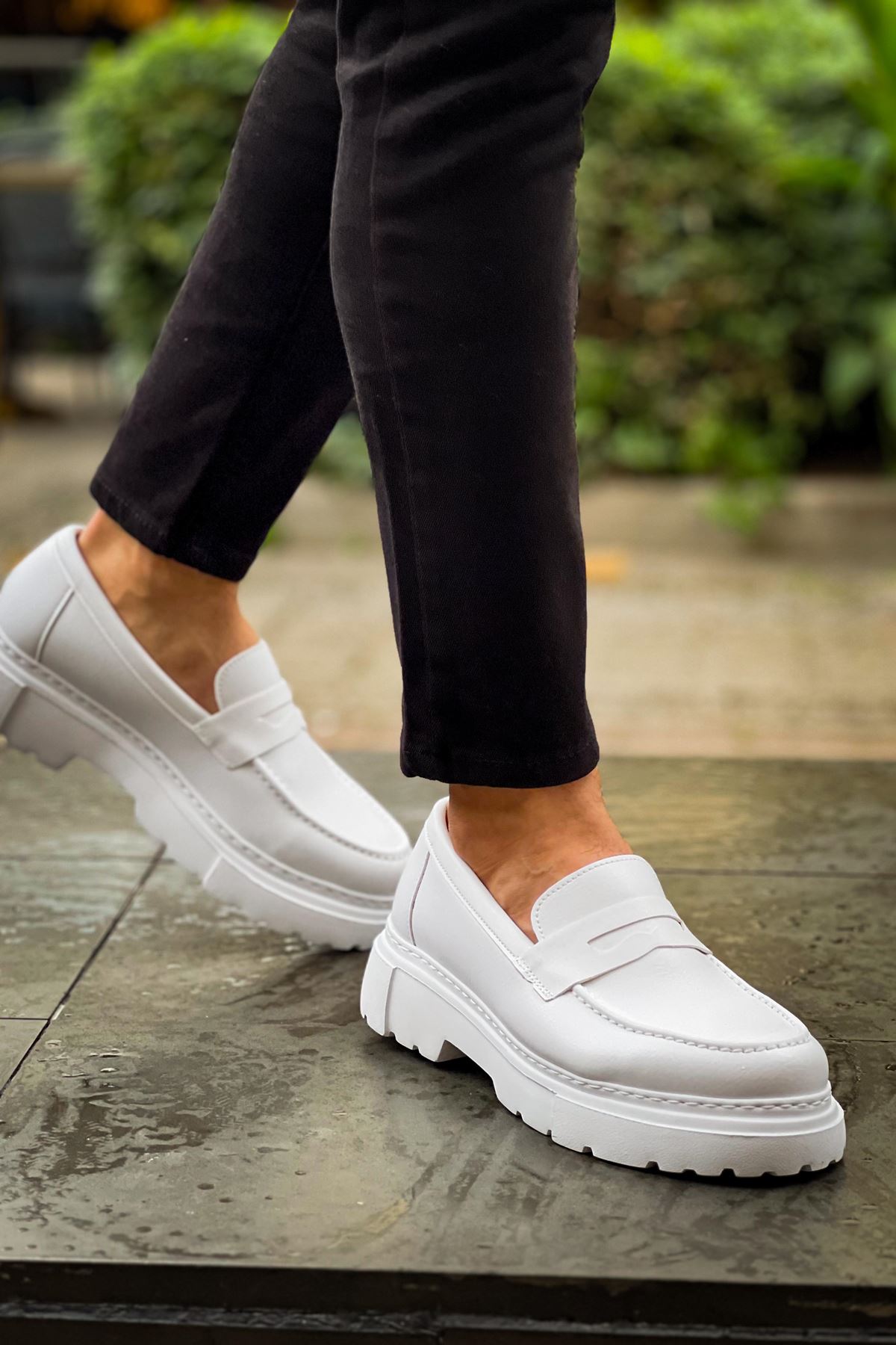 ch2417-fbt-erkek-ayakkabi-b-25002_5 CH2417 - FBT Erkek Ayakkabı BEYAZ - Görsel 5