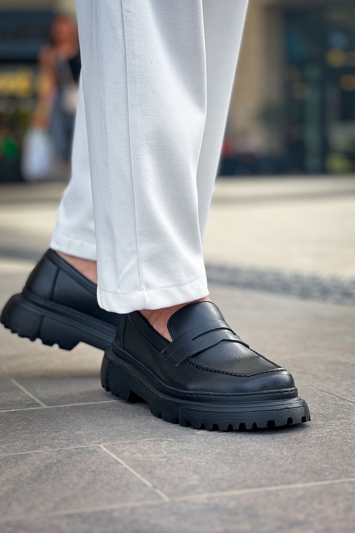 ch2417-fst-erkek-ayakkabi-s-25003_3 CH2417 - FST Erkek Ayakkabı SIYAH - Görsel 3