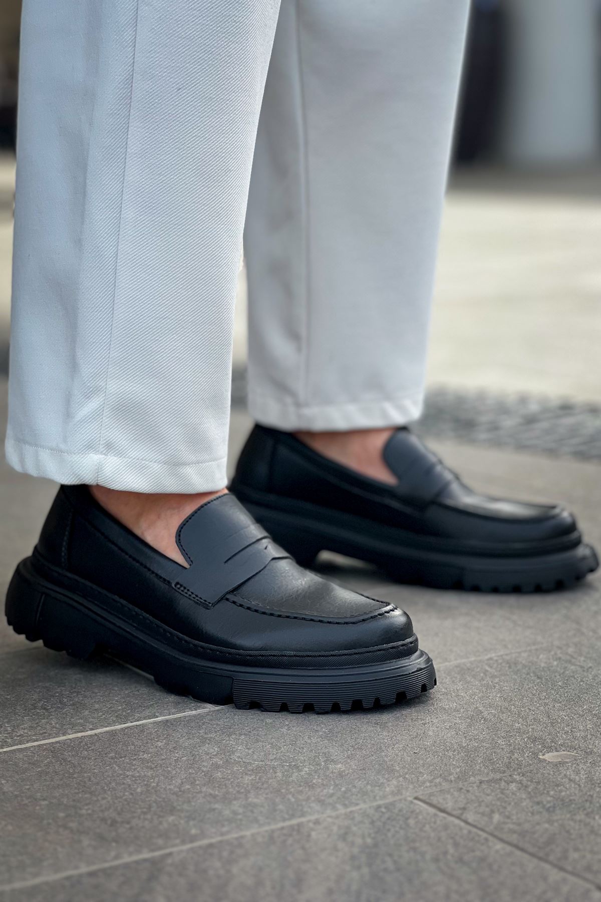 ch2417-fst-erkek-ayakkabi-s-25003_5 CH2417 - FST Erkek Ayakkabı SIYAH - Görsel 5