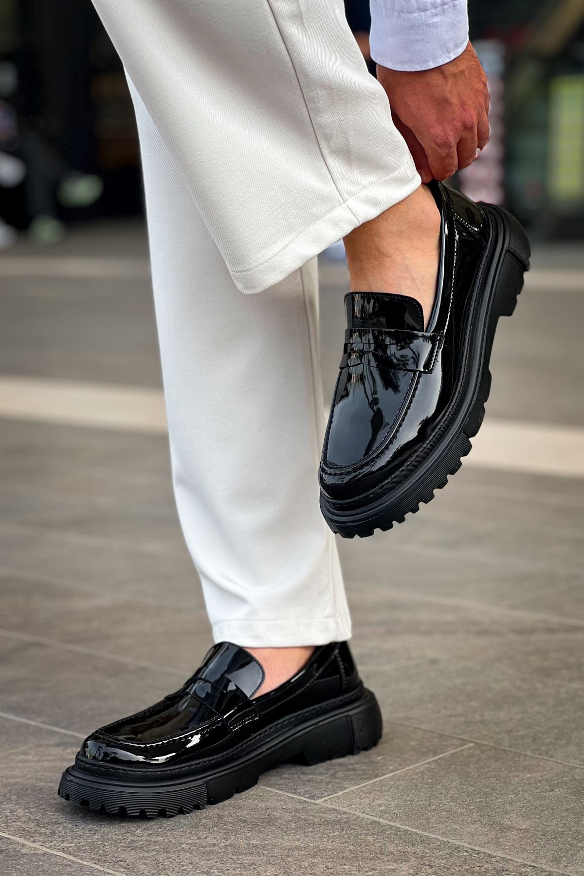 ch2417-rst-erkek-ayakkabi-s-25004_2 CH2417 - RST Erkek Ayakkabı SIYAH - Görsel 2