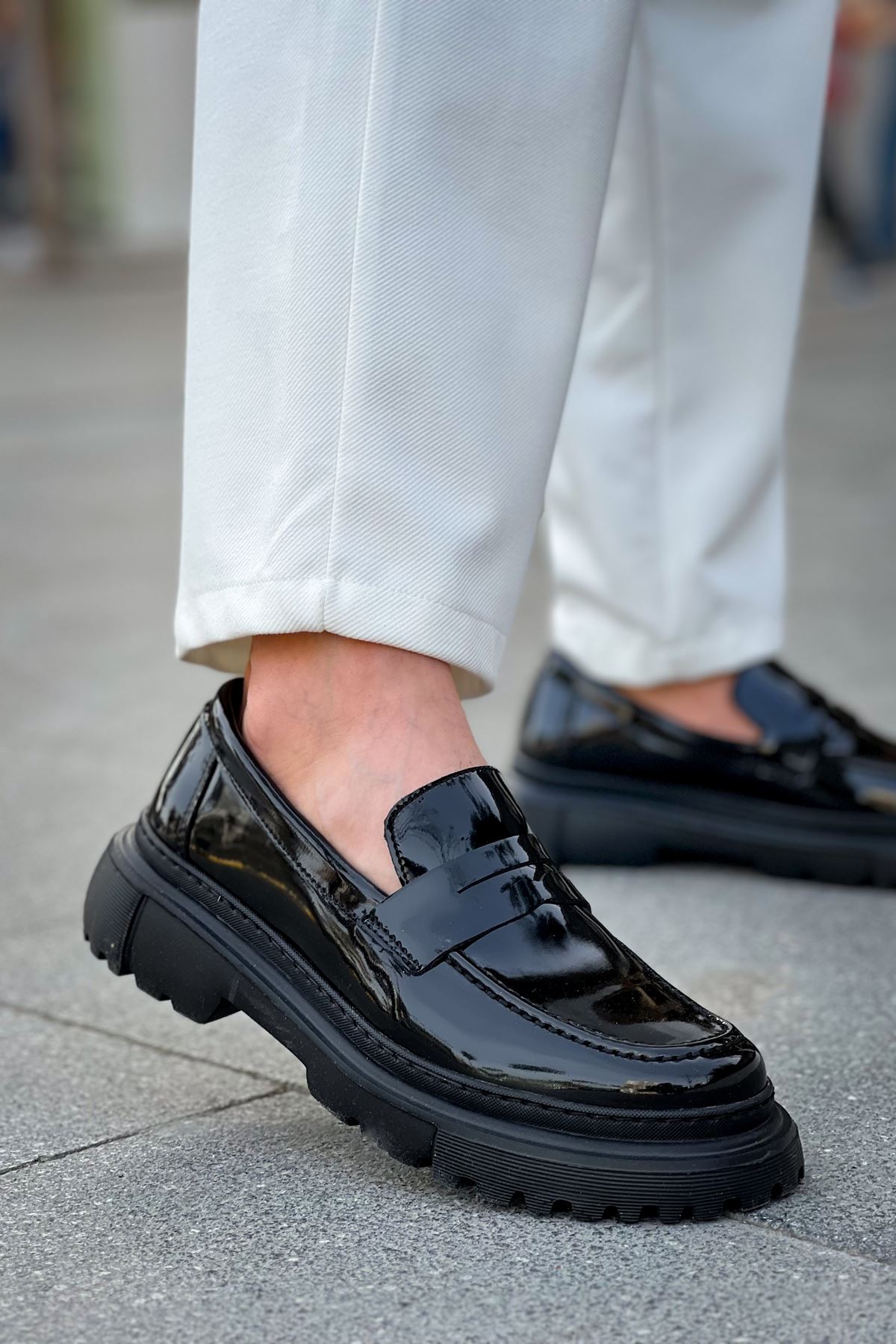 ch2417-rst-erkek-ayakkabi-s-25004_3 CH2417 - RST Erkek Ayakkabı SIYAH - Görsel 3