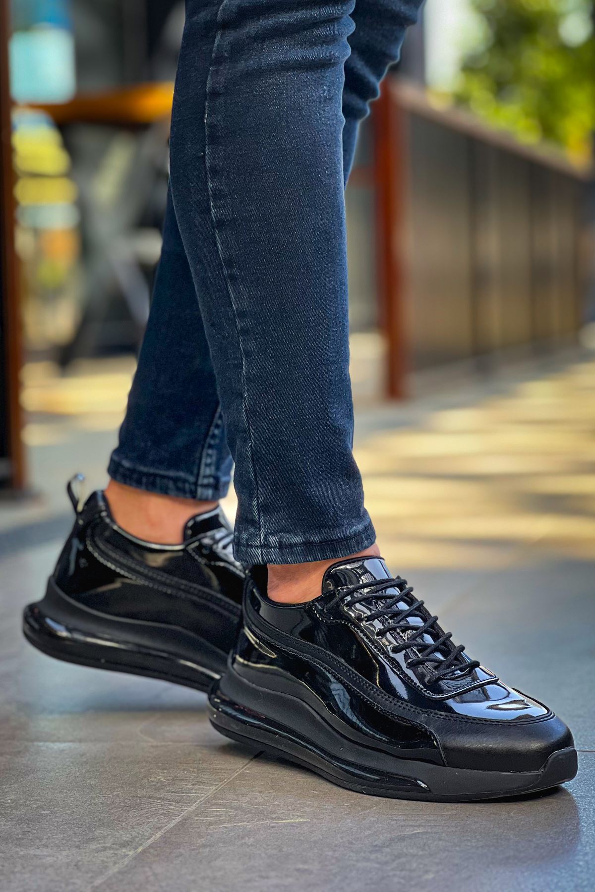 ch2419-rst-erkek-ayakakkabi-25006_3 CH2419 - RST Erkek Ayakakkabı SIYAH - Görsel 3