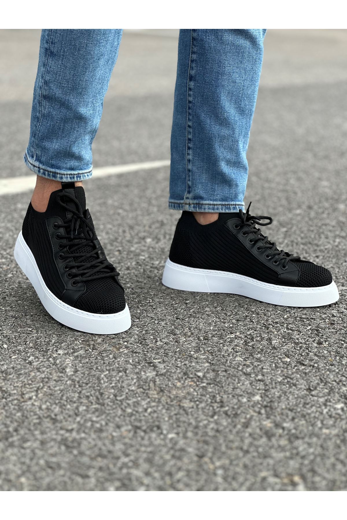 ch2423-tbt-erkek-ayakkabi-s-25009_2 CH2423 - TBT Erkek Ayakkabı SIYAH - Görsel 2