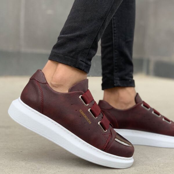 CH251 - CBT Mirror Erkek Ayakkabı BORDO
