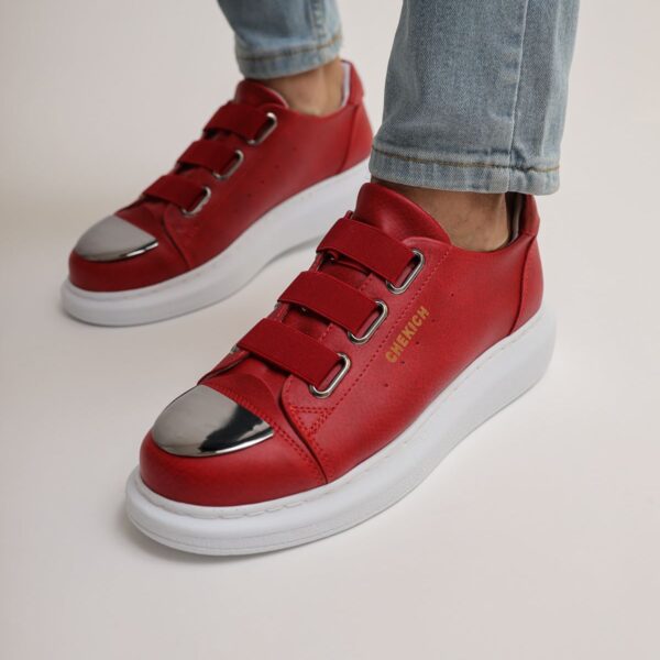 CH251 - CBT Mirror Erkek Ayakkabı KIRMIZI