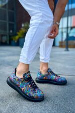 CH254 - CST Pittura Erkek Ayakkabı 538 CRAZY SPLUSH SIYAH - Görsel 3