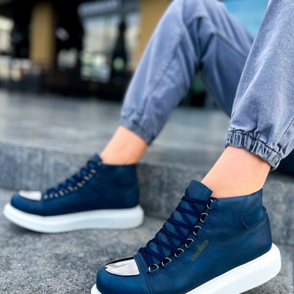 CH267 - CBT Roma Mirror Erkek Bot LACIVERT