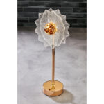 Çiçek Tasarımlı LED Masa Lambası - Görsel 4