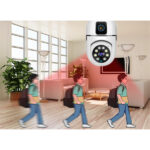 Çift Lensli Duy Girişli Kablosuz Ampul Kamera - Görsel 4