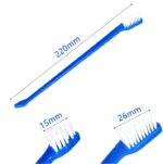 ÇIFT TARAFLI HAYVAN DIŞ FİRÇASI 4 LÜ SET - Görsel 2