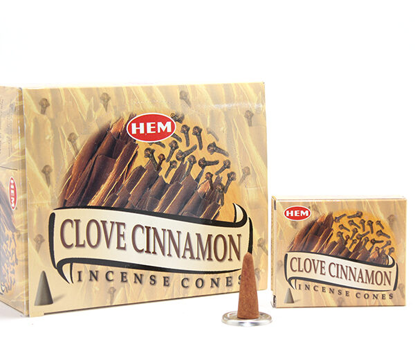 Clove Cinnamon Aromalı Konik Tütsü