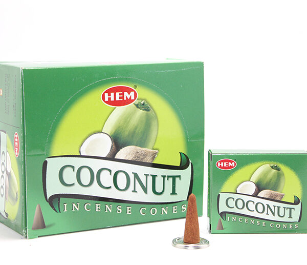Coconut Aromalı Konik Tütsü