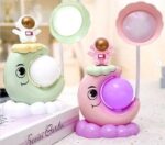 Çocuk Odası Ay ve Astronot Desenli Gece Lambası - Görsel 2