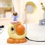 Çocuk Odası Ay ve Astronot Desenli Gece Lambası - Görsel 5