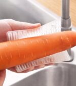 Çok Amaçlı Sebze ve Meyve Temizleme Patates Soyma Fırçası - Görsel 2