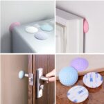 Çok Amaçlı Silikon Kapı Duvar Koruyucu Tampon - 4lü Paket - Görsel 2