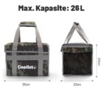 Coolist CL26C 26 Litre Katlanabilir Termos Bez Çanta / Buzluk - Görsel 3