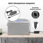 Coolist CLTACDC Kompresörlü Araç Buzdolapları İçin 220Volt/12Volt 6,0Ah Dönüştürücü Adaptör - Görsel 4