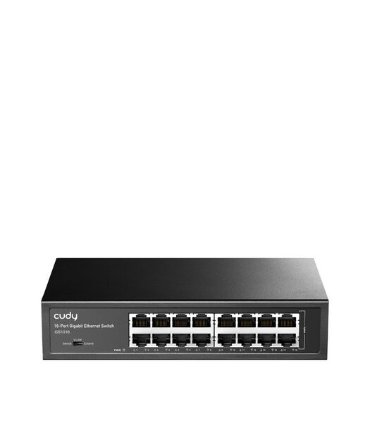 CUDY 16-Port Gigabit Metal Switch