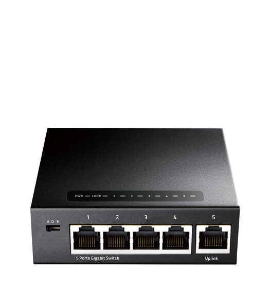 CUDY 5-Port Gigabit Metal  Switch