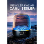 D33 Siyah Taşınabilir Kablosuz Bluetooth Hoparlör - Görsel 3